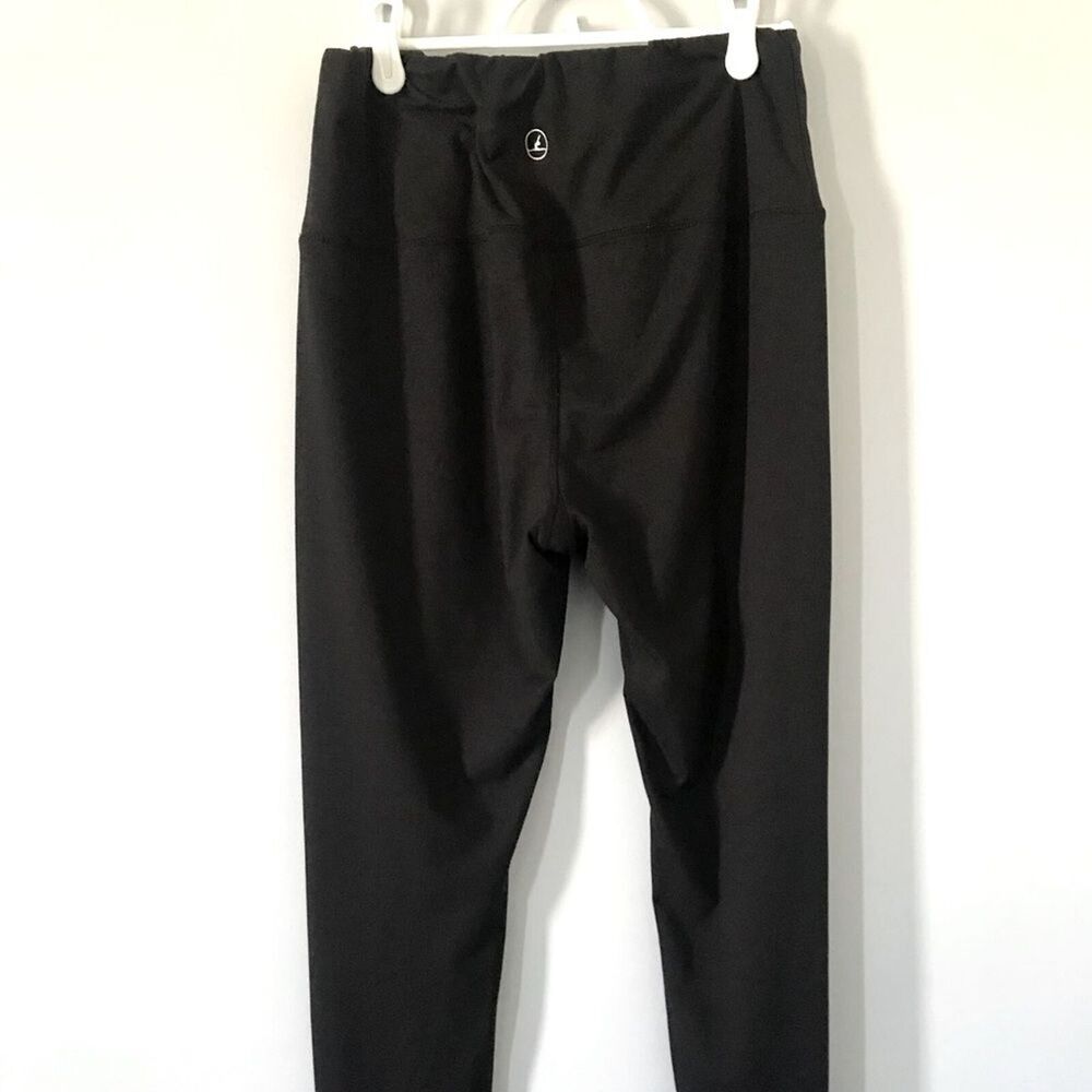 SHEIN Women's Straight Leg Black Flat Front Slip On Elastic Waist Pants Size XL